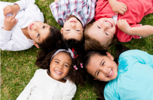 Group kids friends special education resource fair in Massachusetts