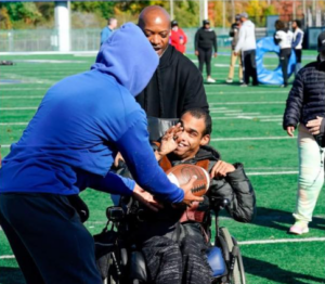 Boston College Football Fieldhouse of Dreams Event for Disabilities